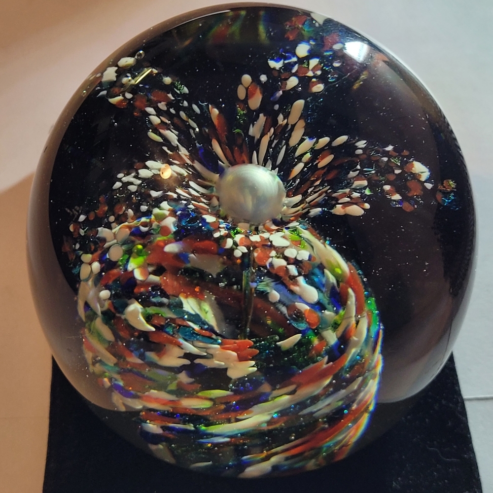 Glass Vintage Collectible Paper Weight